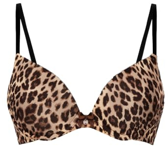HUNKEMÖLLER Vorgeformter Bügel-BH Plunge - Coffee Bean - 80C