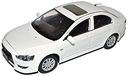Generisch Mitsubishi Lancer CYO EX Limousine Weiss Ab 2007 1/18 Modell Auto