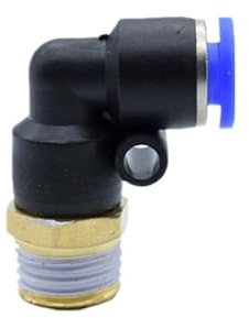 Schnellkupplung Pneumatische Luftverschraubung PC/PCF/SL/PB/PX/PL 10 mm 12 14 16 Gewinde M5 3/4 1 2-Wege-Schlauchverschraubungen Rohrschnellverbinder(PL,16mm,3/4)