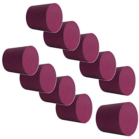 10x Bung Demijohn Rubber Cork - Solid NOT Drilled Un-Bored - Bottle Stopper