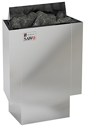 SAWO NORDEX MINI 3,6 kW Elektrische Saunaofen; wird separates Steuergerät benötig (NS-Modell); Multispannung: entweder Einphasig oder 3-Phasig;