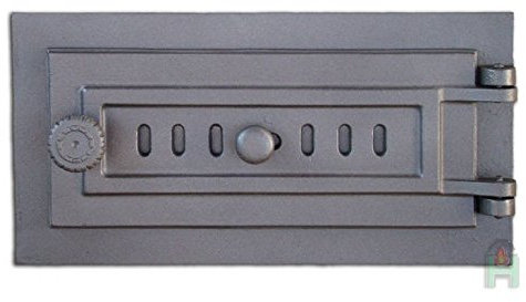 Sellon24® H1609 - Puerta de horno (398 x 203 cm, hierro fundido)