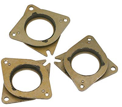 TUZUK NEMA 17 Stepper Vibrationsdämpfer aus Stahl und Gummi mit M3-Schraube für Creality CR-10,10S 3D-Drucker, CNC, 3 Stück