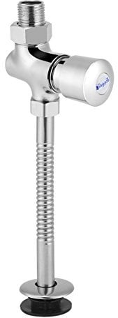 Toilettenspülventil aus Zinklegierung, Urinalventil, Knopf, manueller Verschluss, automatisch, für Waschbecken und Spüle