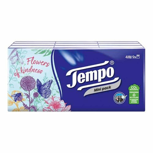 TEMPO Taschentücher Mini Pack 9X5 St
