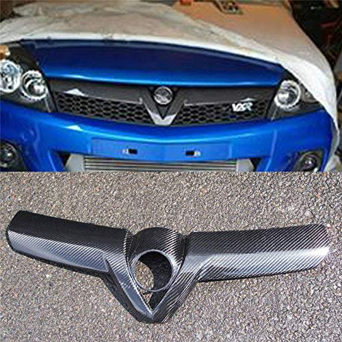 Auto Front Wabengitter Kühlergrille, für Opel Vauxhall Astra H VXR 2004-2010, Stoßstangengrill Luftansauggitter Modifiziertes Zubehör Grille, Carbon Fiber