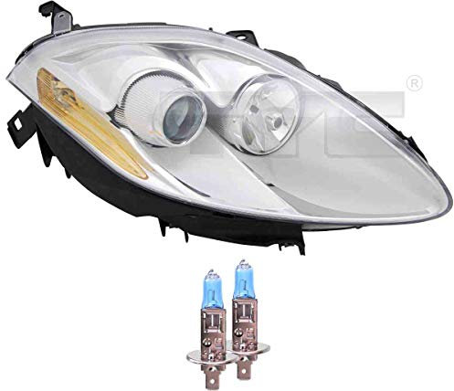 EISENFELS Bundle Set 70801765 Scheinwerfer rechts + Leuchtmittel H1 Cool Blue Intense kompatibel mit Bravo II 198