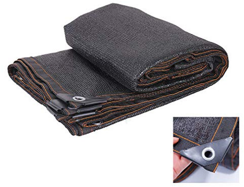 KDDEON Filet D?Ombrage de Maille Perméable À l'eau et À L'air,Shade Net Résistant Aux UV,Toile D'ombrage avec ?illets,pour Terrasse Toit Patio Carport Balcon (3x4m/9.8x13ft)