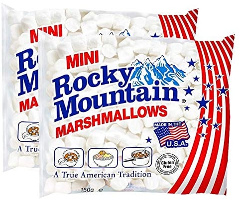 Rocky Mountain - Original Mini Marshmallows - 150g, 2er Pack, (2x150g)