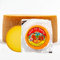 Food-United TETE DE MOINE AOC-AOP Schweizer Mönchskopf-Käse 420 g Swiss-Girolle Monks-Head-Cheese Berner Jura Halb-Fester-Schnittkäse blumig-würzig original mit g.U. Siegel
