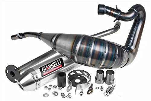 Pot d'échappement Giannelli Enduro en aluminium pour Generic Trigger 50 pour Trigger SM 50/KSR Moto TR 50 SM/X