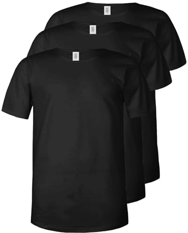 ESGE Monaco Shirts Rundhals 3er Pack schwarz 6