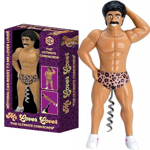 Original Cup Mr Lover Lover® Corkscrew Figurine | Premium Quality | Best Corkscrew | Steeve | Quirky | Funny for Aperios | 100% Fun | Decalled | Humour | Gift Idea | SparkL®