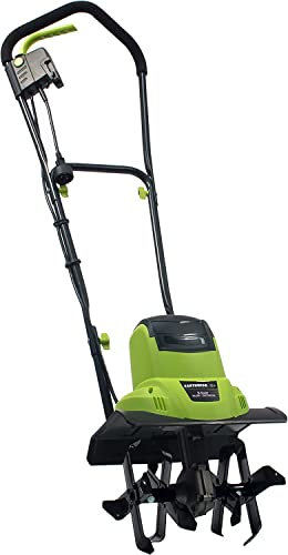 Earthwise Power Tools by ALM TC70065EW Motoculteur électrique Filaire de Jardin 6,5 A 27,9 cm, Vert