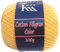 Online Garne Häkelgarn Baumwolle Stärke 10, Farbverlauf KKK Cotton Filigran Color, 100g 530m, Nadelstärke 1,5-1,75 mm (4002 gelb degradé)
