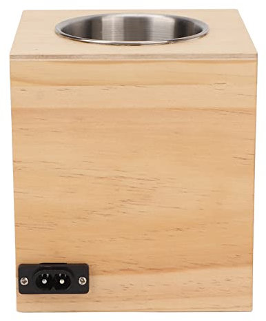 Fockety Chauffe-Huile de Massage, Chauffe-biberon à Température Réglable, Temps de Réglage, Chauffe-Huile de Massage électrique avec Bouteille D'huile Essentielle pour Massage Pro Spa