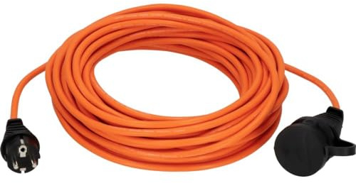 Brennenstuhl 1169950 Strom Verlängerungskabel Orange 25 m AT-N05V3V3-F 3G 1,5 mm² UV-Beständig