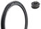 Generisch 28 Zoll Fahrrad Reifen Set Mambo 28x2.00 City Bike 50-622 Schwalbe Schlauch No.19 SV Schwarz