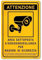Cartelli Area Videosorvegliata per Ragioni di Sicurezza 20x30cm (A4) Cartello Piccolo Telecamere Nuova Versione GDPR Impermeabili, Lavabili Facile da Installare