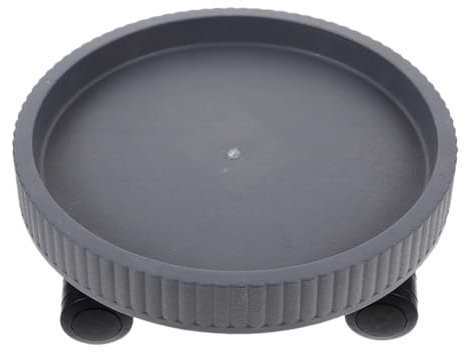 BESPORTBLE Base de Maceta macetero con Ruedas Soporte para Plato de maceteros XXL jardineras XXL Plantas de Interior macetas Soporte de Planta móvil Soporte para Plantas rodantes