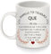 Mug d'inspiration pour la Femmes Filles Rappelle-toi toujours que tu es plus courageuse Tasse à Café Maman Fille Petite Fille Sœur Amies Cadeau d'anniversaire Noël (tu es plus courageuse)