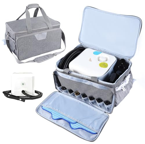 Rsobl Sac de transport compatible avec le nettoyeur vapeur portable Dupray pour sols, compartiments réglables, sac de rangement soigné pour nettoyeur vapeur portable, sac de rangement pour
