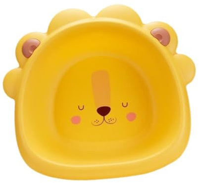 F Fityle Lavabo Portable, Repose-pieds, Résistant à La Chaleur, 4000 Ml, Bac à Laver, Baignoire pour Bébé, Cuisine, Maison, Voyage, Bébé, Enfants, Jaune