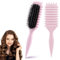Yeria Lockenbürste Curly Hair Brush,Curl Define Stylingbürste- Bounce Curl Brush,Ideal für Locken & Volumen Styling