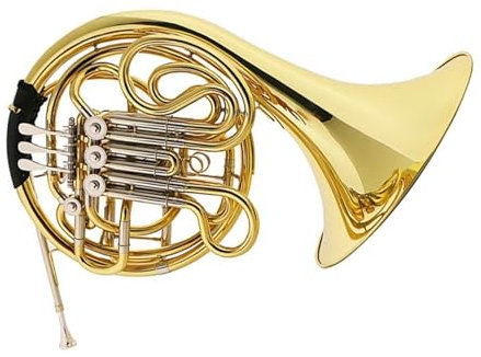 Waldhorn 4-Klappen Doppelreihe B-Dur-Instrument Waldhorn Musikinstrument