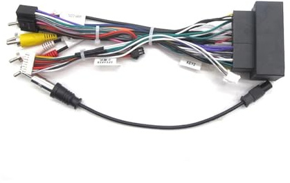 Auto Einbaurahmen 16Pin Für Citroen Für Jumper Für Peugeot Für Boxer 2011-2022 Auto Radio Kabelbaum Adapter Mit CANBUS Decoder 2DIN Autoradio Blende