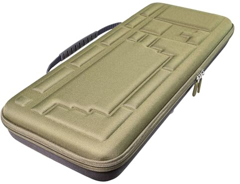 Kalttoy Tragbare, stoßfeste, staubdichte Tastaturhülle für 84 Tasten, kabellose mechanische Tastatur, wasserdichte Tasche mit, wasserdicht