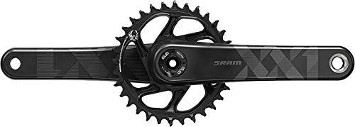 Sram Unisex – Erwachsene XX1 Eagle Kurbelgarnitur, schwarz, 165mm, 32T, Fatbike 5 Variante
