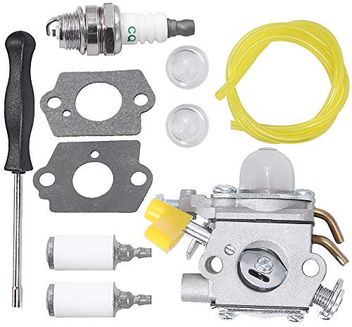 Saihisday 308054043 308054032 CS26 SS26 Carburetor for Ryobi 26cc 30cc CS30 BC26 SS30 String Trimmer Leaf Blower Tiller Cultivator RY13015 RY34000 RY13010 RY09050 RY64400