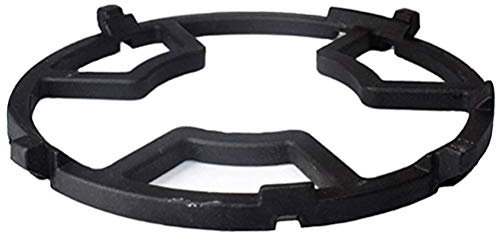 Hihey Anillo de Soporte Wok de Hierro Fundido Anillo Superior para quemadores de Gas Cocina, Camping Posavasos de Cocina de Hierro Fundido Antideslizantes universales para Cocina