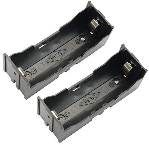 Tegg 2PCS 26650 Battery Holder for 26650 3.7V Lithium Battery Single Slot DIY Batteries Holder