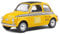 Solido FIAT 500 Taxi NYC, Baujahr 1965, Modellauto, Maßstab 1:18, gelb S1801407