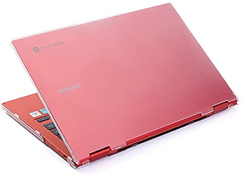 mCover Étui compatible avec les ordinateurs portables Samsung Galaxy Chromebook 2 XE530QDA Series 2021 ~ 2022 13,3 uniquement (ne convient pas aux autres modèles Samsung), transparent
