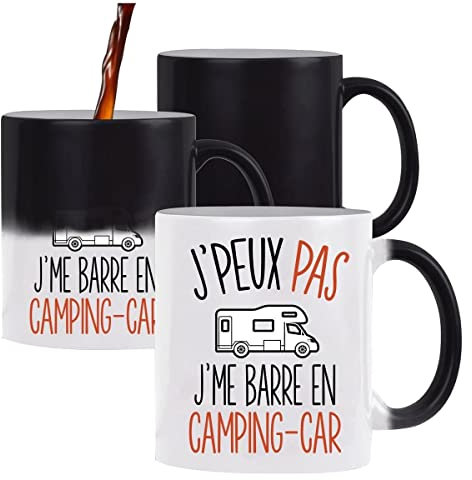 Tazza magica J'peux pas Camping car | Tazza umoristica
