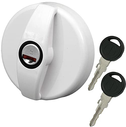 pro-Styling Wassertankdeckel Wasser Trinkwasser Wohnwagen Wohnmobil Caravan STS signalweiß mit Belüftungssystem, Außendurchmesser 77 mm, Innendurchmesser 64 mm, KTW Richtlinie für Trinkwasser
