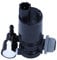 Bomba de Limpiaparabrisas Delantero, Motor de Bomba de Limpiaparabrisas de 2 Salidas Compatible con MK6 2002-2015, Número OEM: 1S7117K624FD, 1S7117K624FE, 1231600,