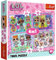 Tréfl - L.O.L. Surprise, Rencontrez les poupées - Puzzle 4en1, 4 puzzles, de 35 à 70 pièces - Puzzles pour les Petits fans de Poupées L.O.L., Divertissement, pour les Enfants à partir de 4 ans
