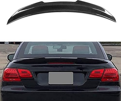 ABS Auto Carbon Faser Heckspoiler Heckkoffer Karosserie Spoilerbody Auto Roof Wing Heckspoiler Heckklappe Kit, FüR B-MW E93 Convertible 3 Series 2007-2013 ZubehöR