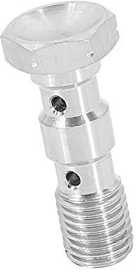 A ABSOPRO Voiture Double Banjo Boulon M10x1.25 Métrique Filetage Frein Raccord Adaptateur