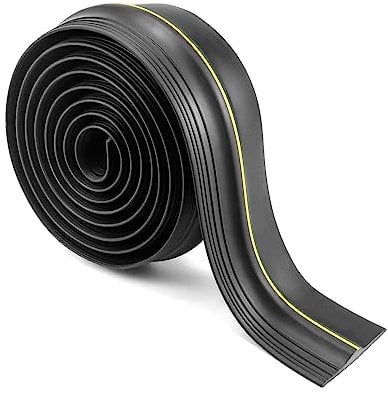 QWORK® 3m sello de umbral de puerta de garaje, burlete de goma para puerta de garaje