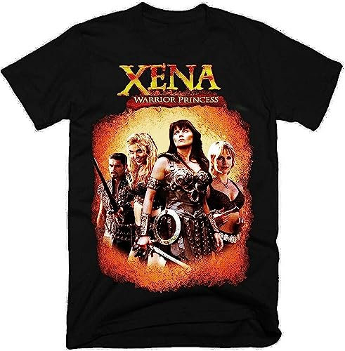 Xena Movie 100% Cotton Men's T-Shirt T-Shirts & Hemden(X-Large)