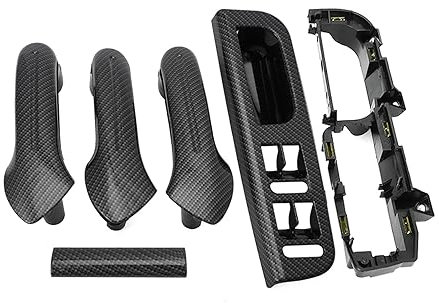 BROHN Auto-Innentürgriff Auto Innen Haltegriff Innen Türgriff Für Bora Für Golf 4 Für MK4 2000 2001 2002 2003 2004 2005 2006 2007 (Farbe : Carbon Color)