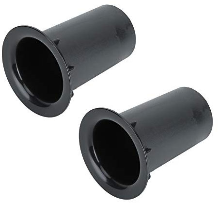 2PCS Inverter Tube,T9 6-10inches Subwoofer Woofer Bass Speaker Ports Vent Connectors 71mm Hole Inverter Tubes,Make a Bass Effect,for 6-10inch Speaker (T9 opening 71)