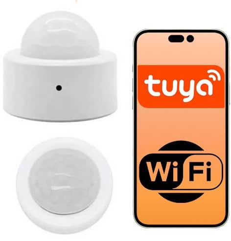 Sone Smart One Bewegungssensor Smart Zigbee PIR Indoor. Zigbee Hub Erforderlich. Smart Life/Tuya App kompatibel mit Alexa/Google Home
