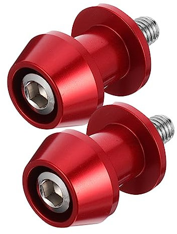 Mobestech Motorcycle Lift Screws 2pcs 8mm Swing Arm Stand Screws Detachable Design for Easy Installation