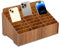 Wzhtuzi Boîte de Rangement en Bois, Boîte de Rangement pour Téléphone Portable avec 24 Compartiments, Rangement pour Téléphone Portable, pour Salle de Classe, Bureau, École